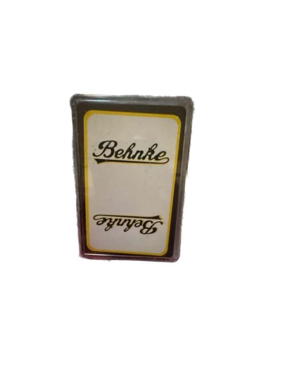 Vintage Behnke Playing Cards with Plastic Cases